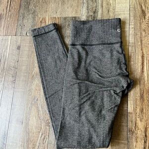 lululemon athletica Gray Herringbone Leggings